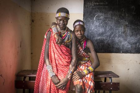 Larim-Mädchen,Südsudan