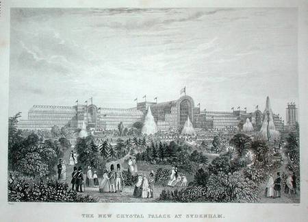 The New Crystal Palace at Sydenham, engraved by Lacey von Read