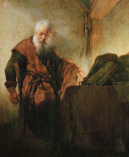 Rembrandt, Apostle Paul. von Rembrandt van Rijn