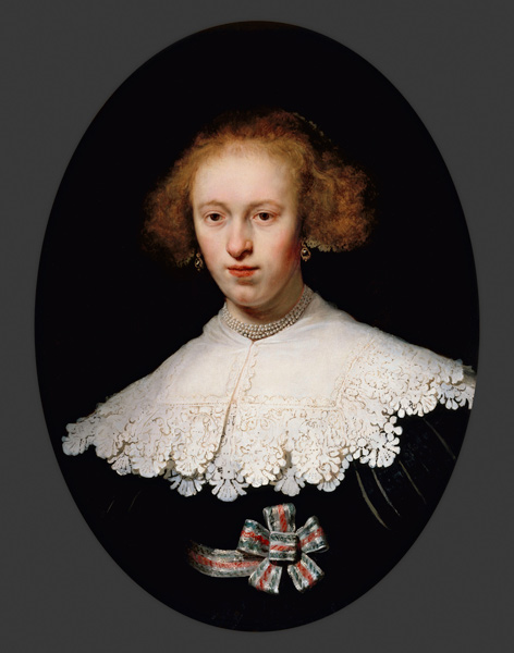 Bildnis einer jungen Frau von Rembrandt van Rijn