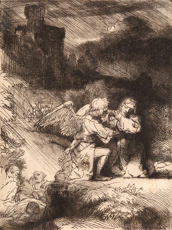 The Agony in the Garden von Rembrandt van Rijn