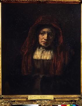 Bildnis einer alten Frau 1654