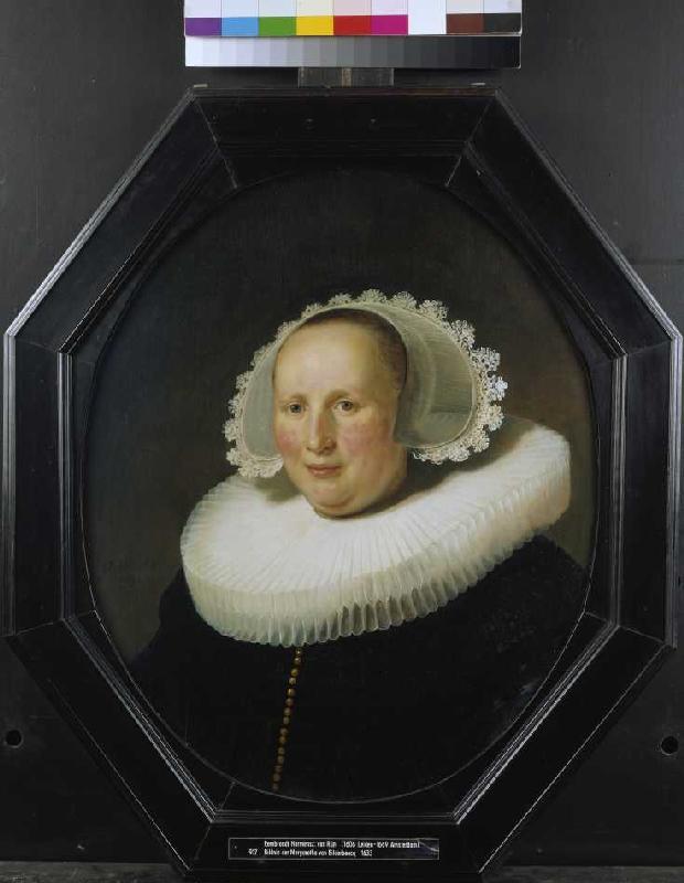 Bildnis der Margaretha van Bilderbeecq. von Rembrandt van Rijn