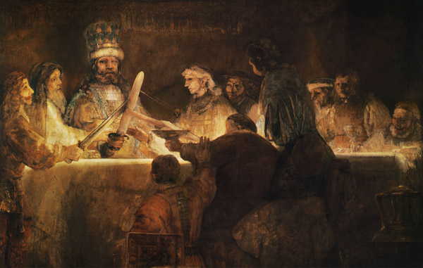 Die Verschwörung des Julius Civilis von Rembrandt van Rijn