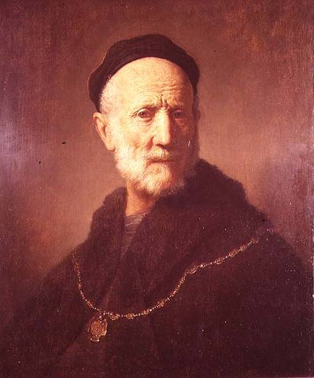 Portrait of Rembrandt's Father von Rembrandt van Rijn