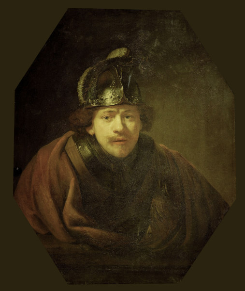 Rembrandt / Self-portrait / Kassel von Rembrandt van Rijn