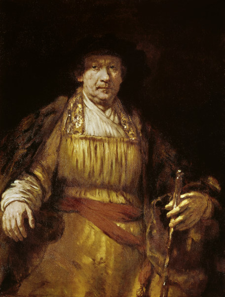 Rembrandt, Selbstbildnis 1658 von Rembrandt van Rijn