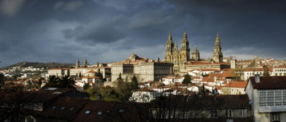 Santiago de Compostela, Panorama von Rene Wersand
