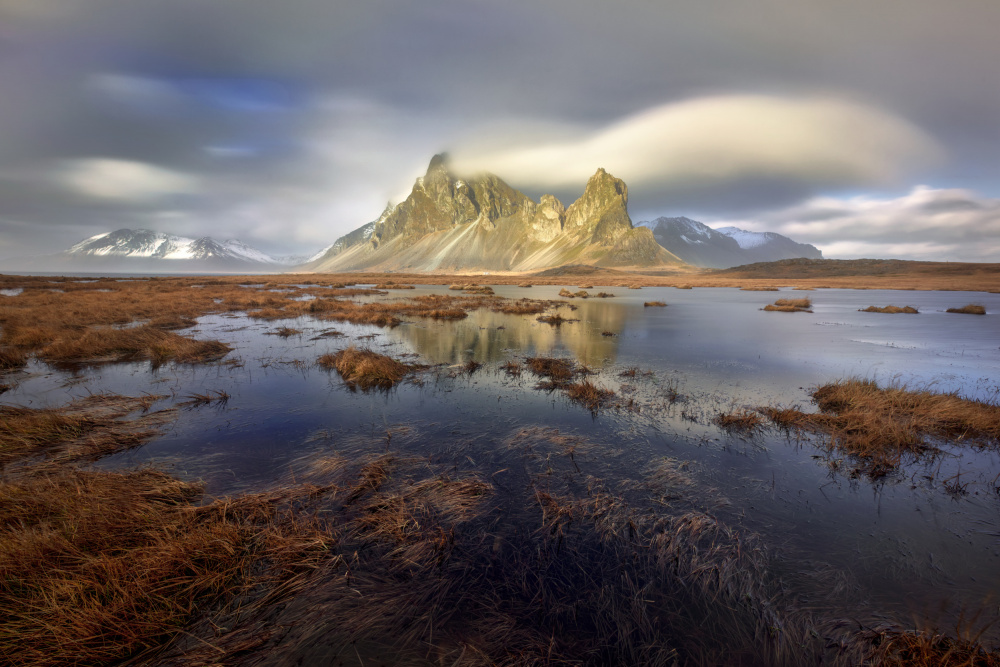 Isländische Landschaft von Ricardo Gayan