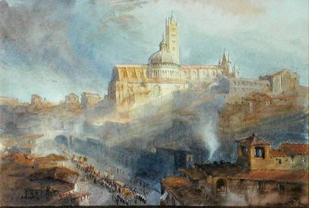 The Cathedral, Siena von Richard Henry Wright