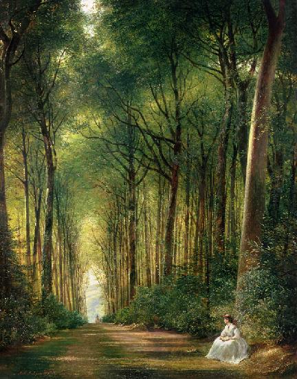 The Beech Avenue, Denbies 1870