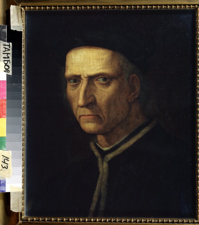 Bildnis eines Mannes von Ridolfo Ghirlandaio