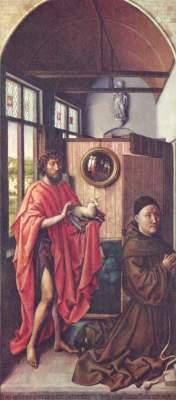 Johannes der Täufer und Bruder Heinrich von Werl 1425