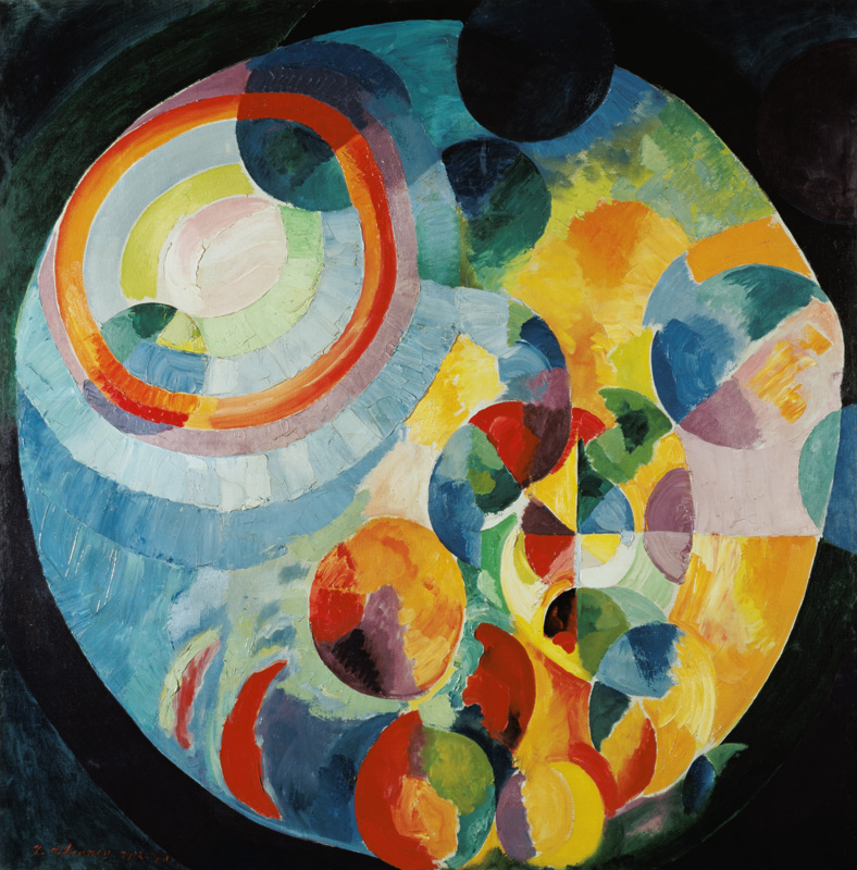 Formes circulaires, Soleil et Lune von Robert Delaunay
