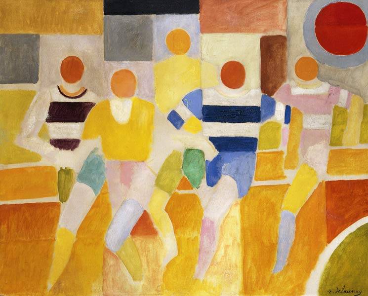 Die Läufer (Les Coureurs) von Robert Delaunay
