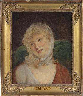 Porträt von Gräfin Maria Walewska (1786-1817)