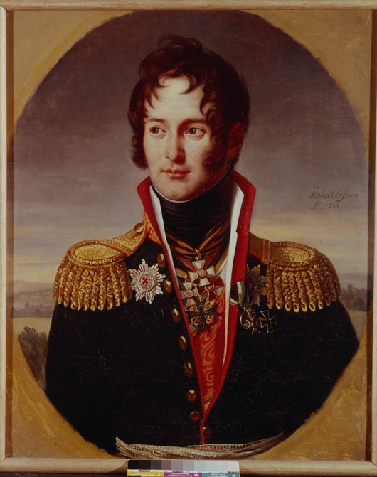Porträt von Pjotr Alexandrowitsch Tschitscherin (1778-1848) von Robert Lefevre