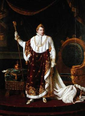 Portrait of Napoleon (1769-1821) in his Coronation Robes 1811