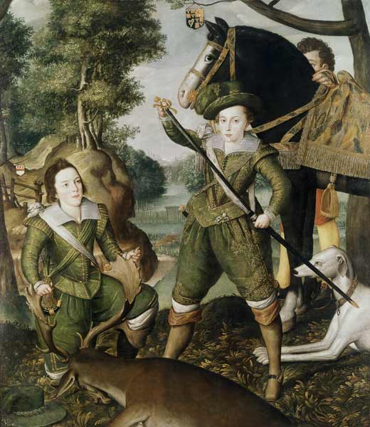 Henry, Prince of Wales (1594-1612) and Robert Devereux von Robert Peake