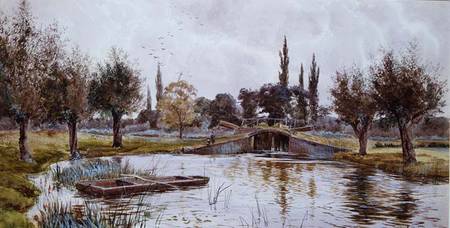Cardington Lock von Robert Winter Fraser