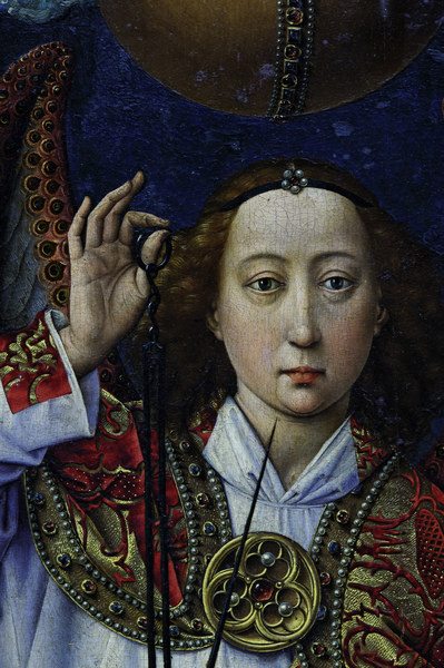R. van der Weyden, Archangel Michael von Rogier van der Weyden
