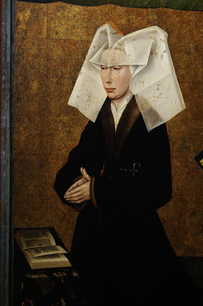 R.van der Weyden, Donor portrait Rolinn von Rogier van der Weyden