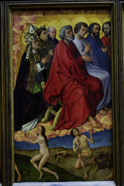 R.van der Weyden, Last Judgement, wings von Rogier van der Weyden
