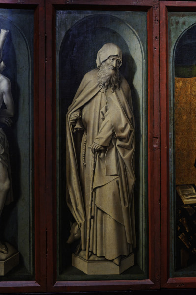 R.van der Weyden, Saint Anthony von Rogier van der Weyden