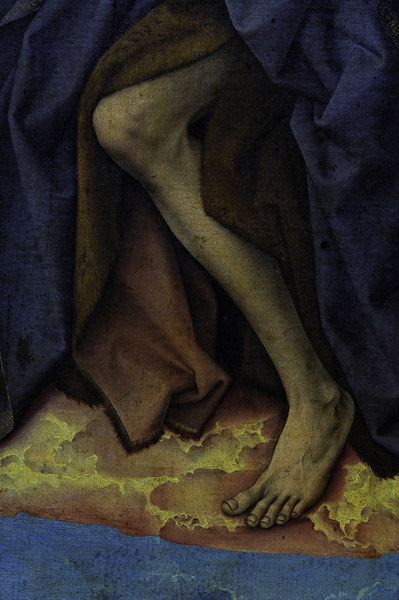 R.v.d.Weyden, John the Baptist s foot von Rogier van der Weyden