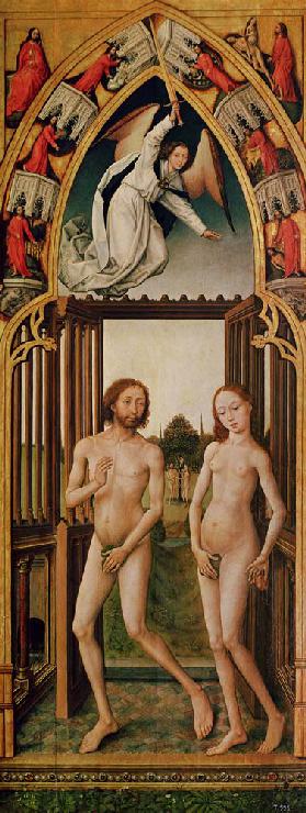 van der Weyden / Expulsion from Paradise