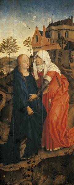 Rogier v.d.Weyden / Visitation / Paint.