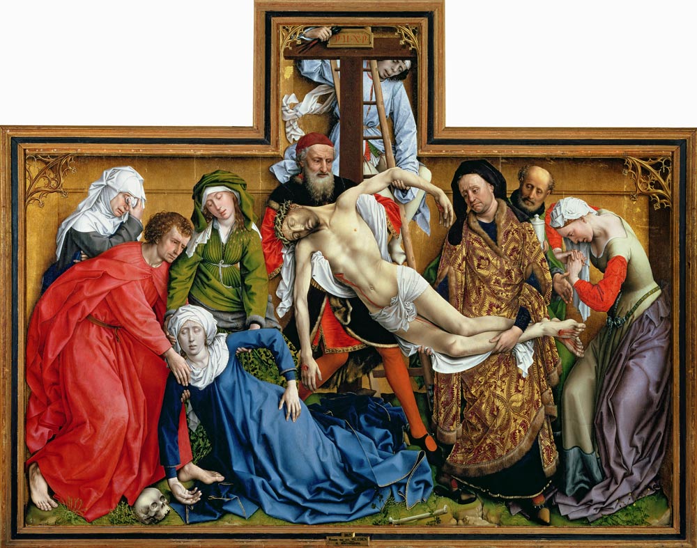 Kreuzabnahme Christi von Rogier van der Weyden