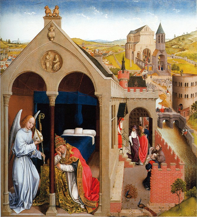 Der Traum des Papstes Sergius von Rogier van der Weyden