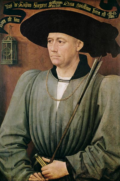 Portrait of Jean Lefevre de Saint-Remy (1396-1468) von Rogier van der Weyden