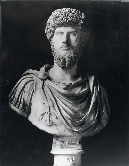 Bust of Emperor Lucius Verus (138-169 AD) von Roman