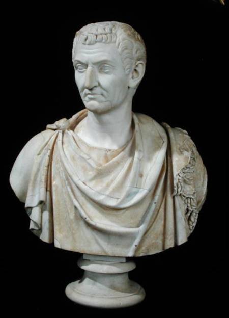 Bust of Marcus Cocceius Nerva (c.30-98 AD) von Roman