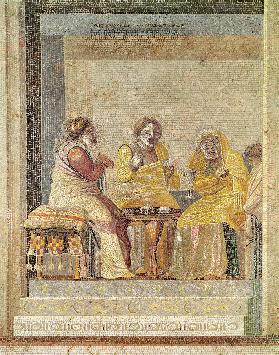 A magical consultation, from Villa di Cicerone, Pompeii