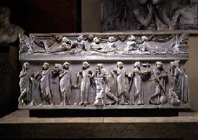 Sarcophagus of the Muses, Roman