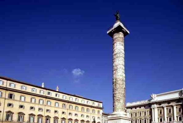 The Column of Marcus Aurelius, Roman (photo) von Roman 2nd century AD