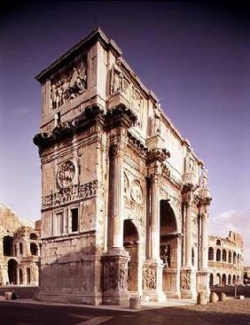 The Arch of Constantine, to celebrate the Emperor's victory over Maxentius, 315 AD (photo) 18th