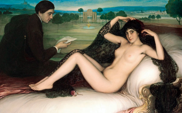 Venus der Poesie von Julio Romero de Torres
