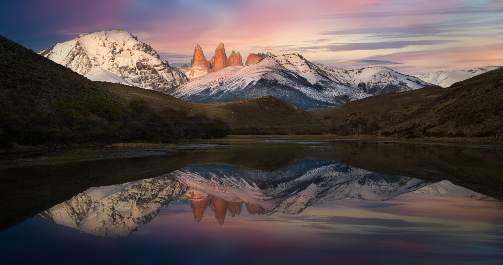 Morning Glory in Torres del Paine von Rong Wei