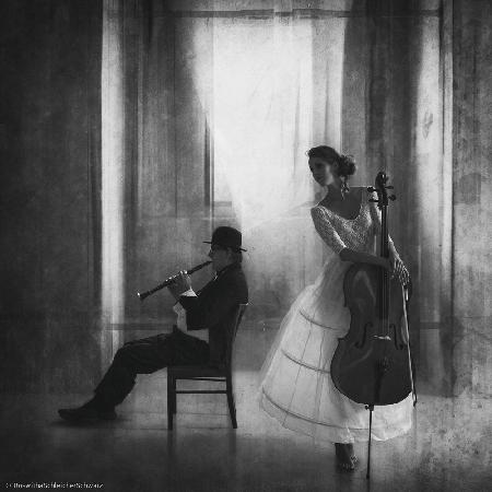 Pause für Cello