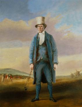`Old Alick`, Alick Brotherton (1756-1840) the Holemaker of Royal Blackheath Golf Club c.1835