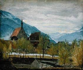 Early snow in Merano 1830-31  p