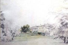 Razumovsky Palace (pencil & w/c)