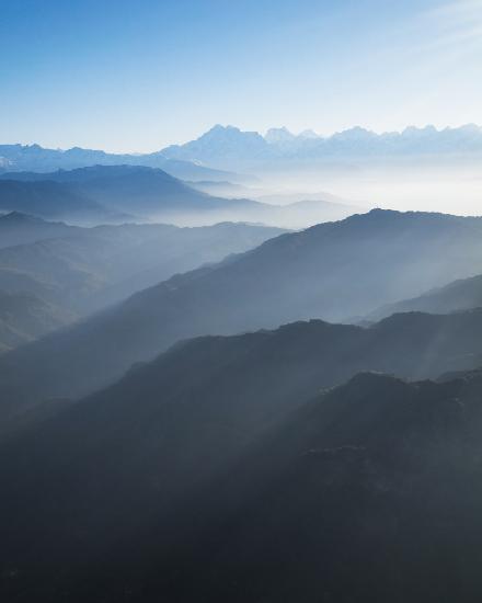 Subtile Schönheit: Eine einzigartige Perspektive des Himalaya