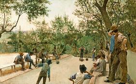 The Boules Players 1882