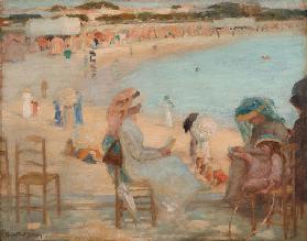 Am Strand (Royan) 1908