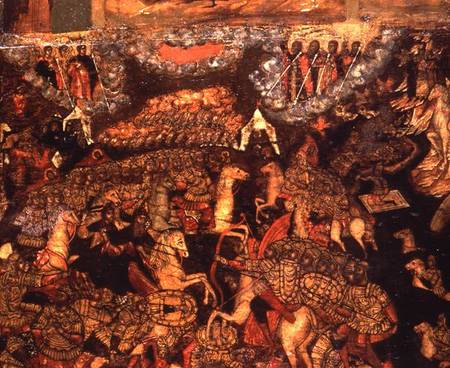 Battle between the Russian and Tatar troops in 1380 von Russian School